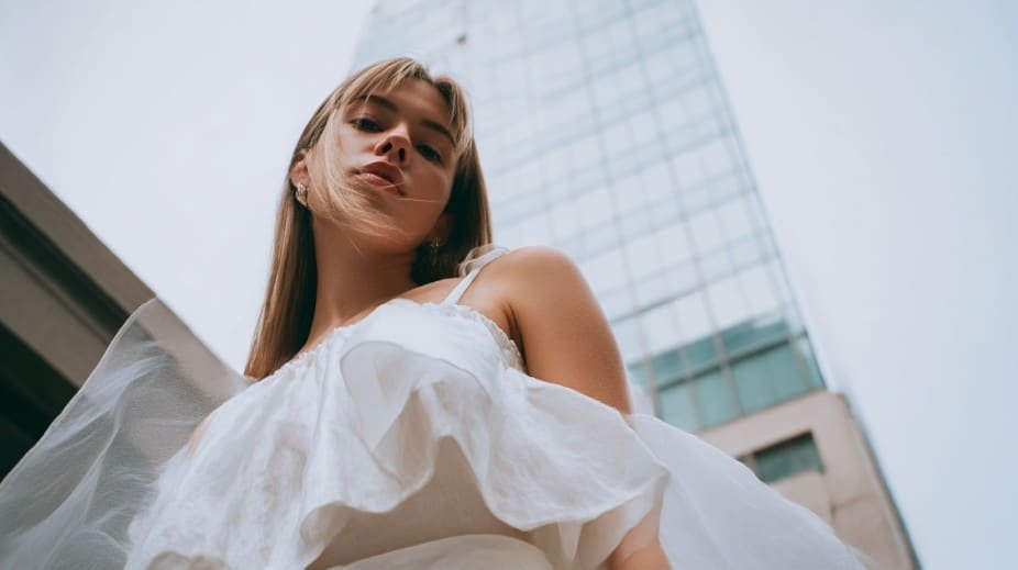 Teen fashion babydoll top trend outfit