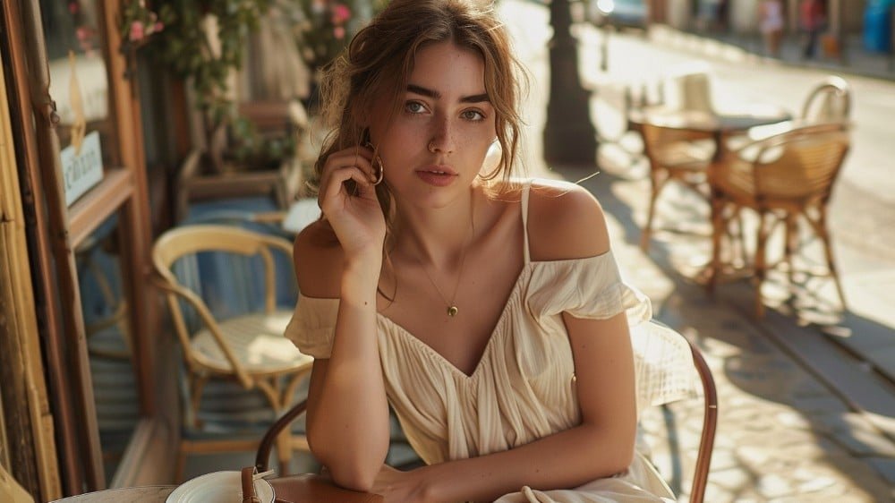 Babydoll silhouette styled confidently in everyday setting.