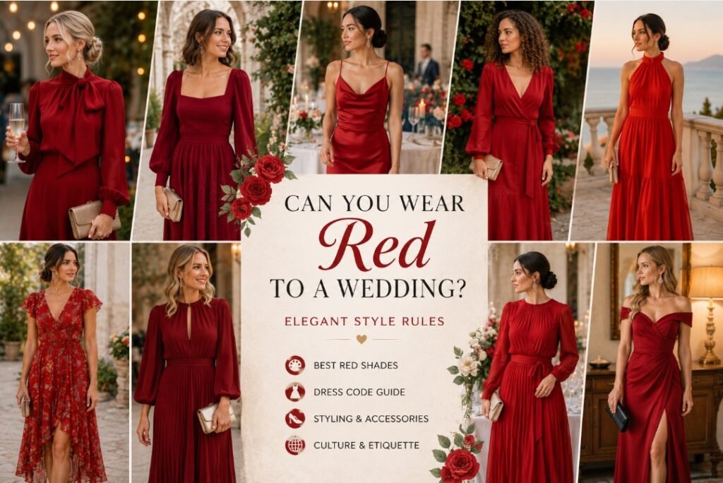 can-you-wear-red-to-a-wedding-collage