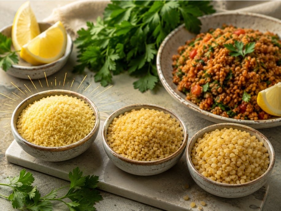 Kisir Bulgur Salad Near Me: Restaurants, Prices and Ordering Guide 7 Fine, medium and coarse bulgur compared for making Turkish kisir salad