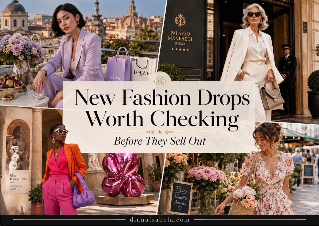 New Fashion Drops Worth Checking Before They Sell Out 2 New fashion drops worth checking with stylish outfit ideas, luxury shopping moments, fresh arrivals, bold accessories, and fashion editor inspiration